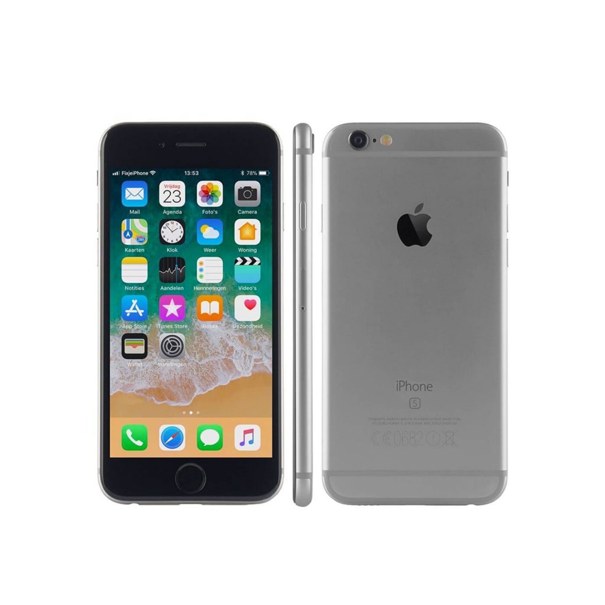 IPHONE 6S / 64GB  / 4.7″ /  8MPX / GRIGIO SIDERALE / OTTIMO